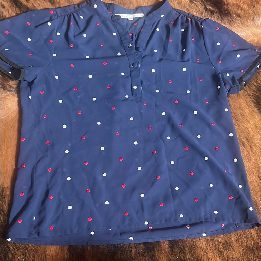 Womens short sleeve blouse